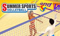 Beach Volleyball: Qlympics Summer Games