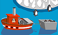 Penguin Panic: Boat Game