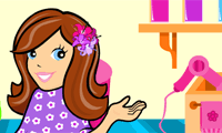 Polly's Hair Stylin' Salon: Cartoon Game