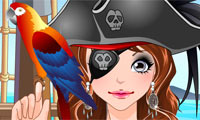 Maquille une pirate