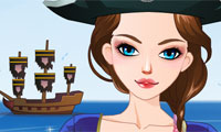 Habillage parfait pour jolie pirate