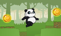 Rennende panda