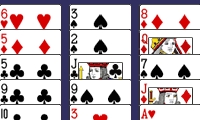 Freecell solitaire paars