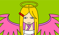 Christmas Angel Coloring