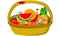 Rosy Creativity: Fruit Basket