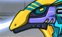 Dino Robot - Lightning Parasau