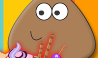 Pou in der Eisdiele