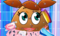 Schmutziges Pou Girl