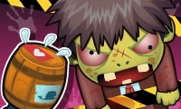 L'homme tonneau contre les zombies