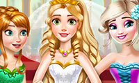 Goldie Princess Wedding: Dress Up Game