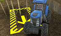 Symulator 3D parkowania traktora