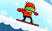 Snowboarder de l'extrême