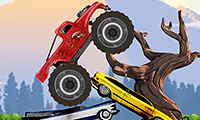 Monster Truck Flip Jumps: Driving Game