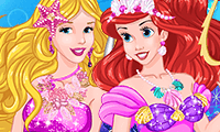 Prinzessinnen: Meerjungfrauenparty