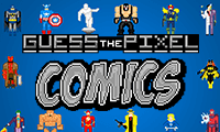 Quiz Spiele Spiel Guess The Pixel: Comics spielen kostenlos