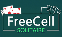 Freecell solitaire kaartspel