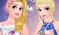 Princesses: Winter Ball Gowns Collection - Fashion Game