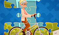 Happy Bike Riding: Jigsaw Puzzle