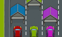 Gekleurde garages