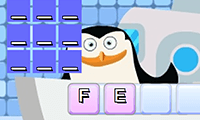 Ordspel med pingviner