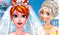 Prinsessor kraschar bröllop