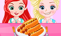 Princess: hotdog-eetfestijn