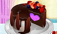 Torta de chocolate amorosa