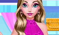 Gaun Pink Elise