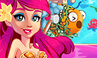 Princesa sirena: juegos submarinos